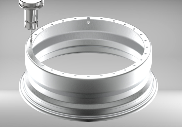 Custom 17 Inch Reverse Inner Barrel Straight Flange