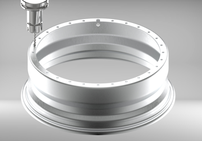 Custom 16 Inch Reverse Inner Barrel Straight Flange