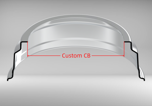 Custom Blank 21-22 Inch Double Step Inner Barrel Straight Flange