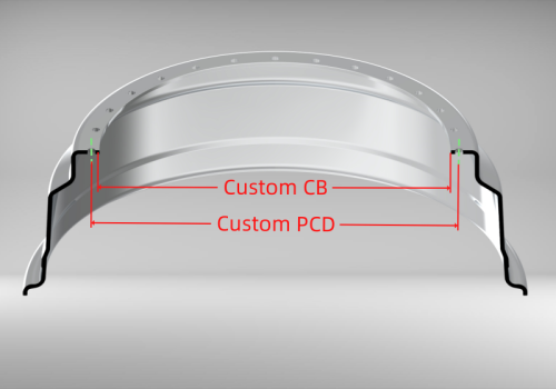 Custom 14-15 Inch Double Step Inner Barrel Straight Flange
