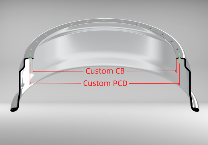 Custom 24 Inch Step Inner Barrel Rolled Flange
