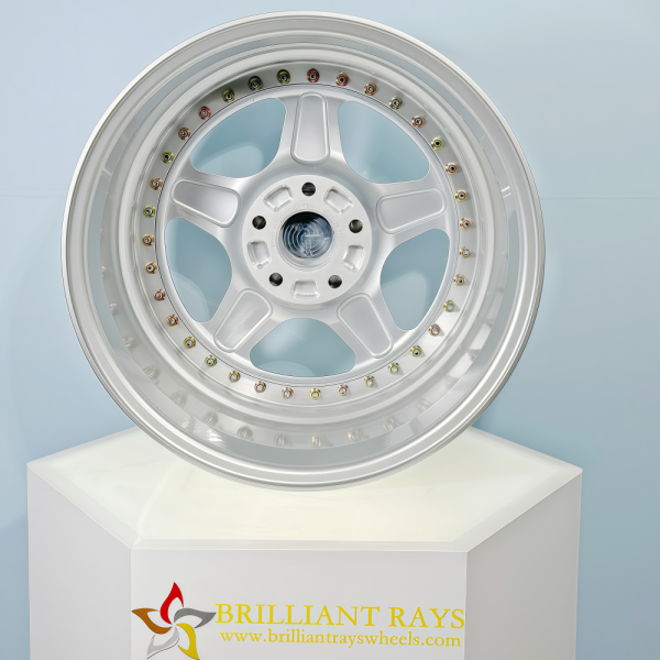Suitable For OZ Classic Design Double Slant Lip Silver Center Polished Rim
