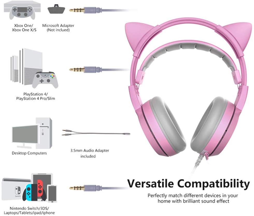 cat ear headset ps4