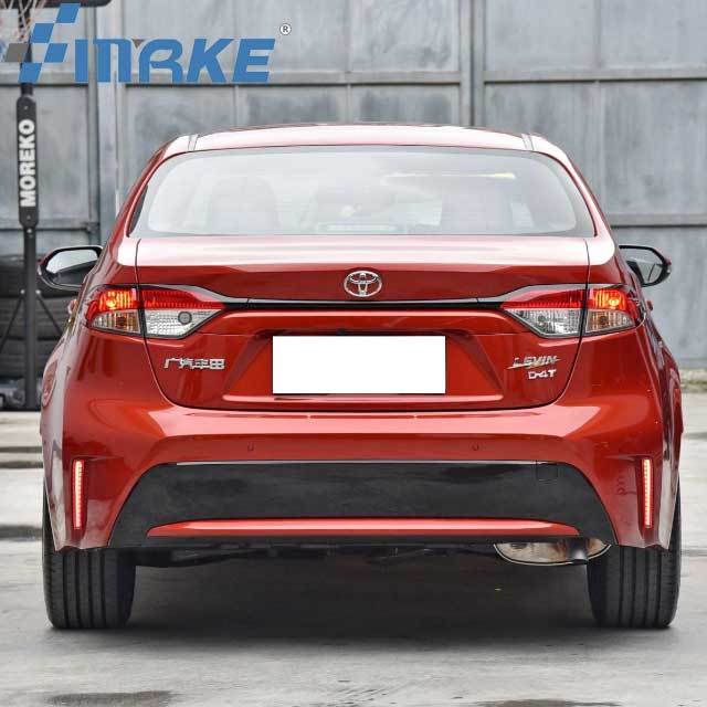 Car Led Rear Bumper Light For Toyota Corolla 2019 2020 Reflector Tail Light Fog Lamp Stop
