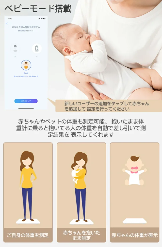 体重計 体組成計 260*260mm