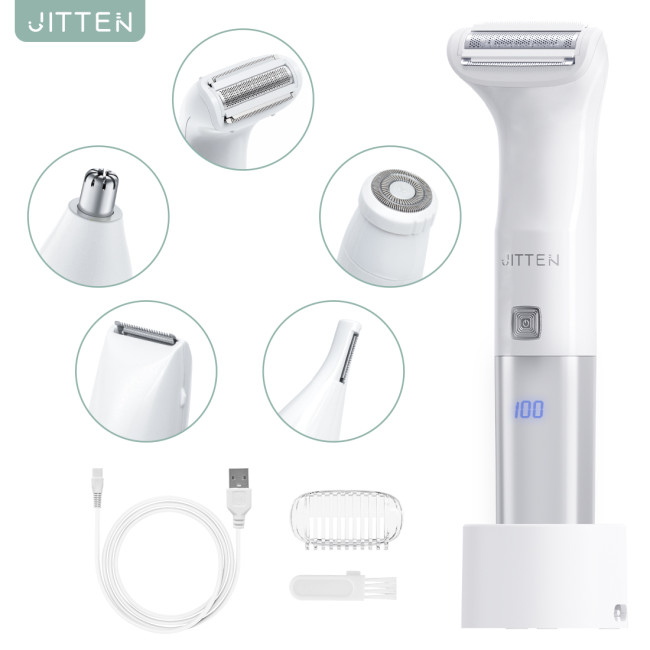 レディースシェーバー シェーバー 女性用 電動シェーバー 5in1多機能 vioシェーバー レディースシェーバー