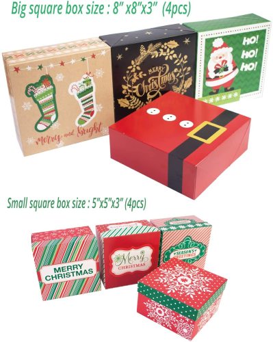 Decorative Christmas Boxes With Lids