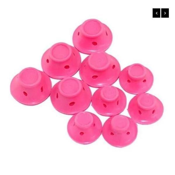 10pcs Heatless Silicone Rollers Hair Curlers DIY Hair Style Small Hair Care Curling Rollers