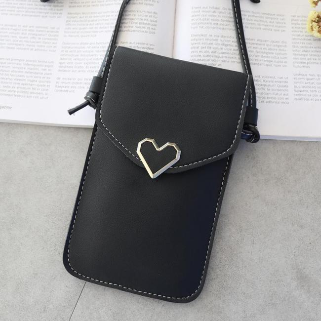 Touchable PU Leather Mobile Phone Bag