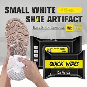 Quick White Shoe Wipes