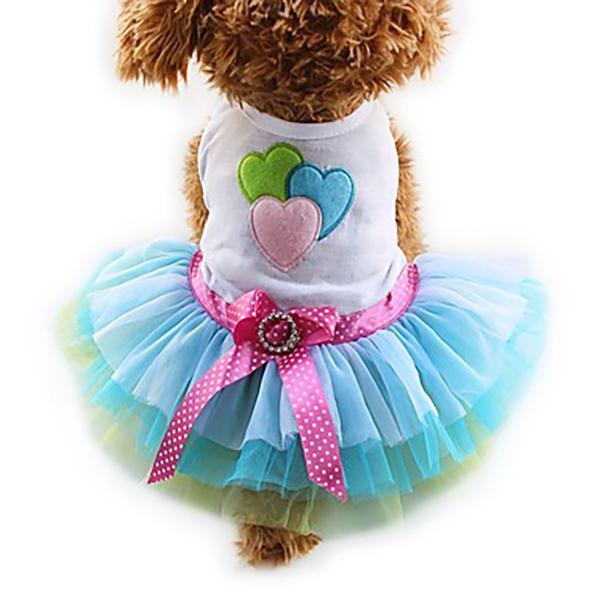 Dogs Cats Pets Dress Cotton Material Dog Clothes