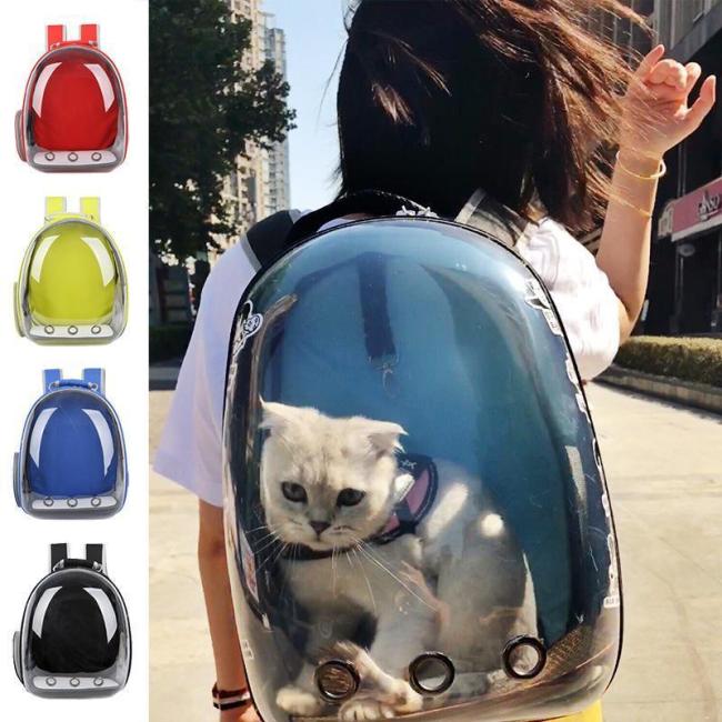 Breathable Transparent Pet Travel Backpack Dog Cat Pet Carrier Shoulder Bag