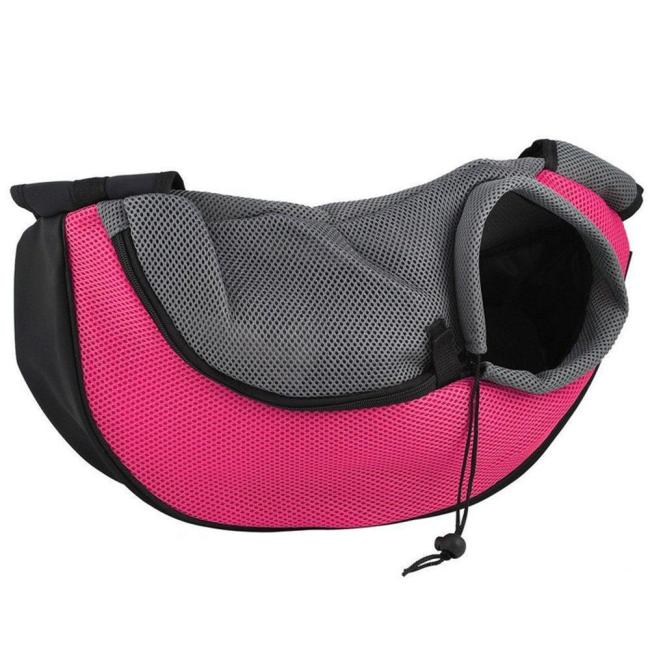 Pet Carrier Sling,Breathable Mesh Travel Single Shoulder Bag for Small Dogs Cat