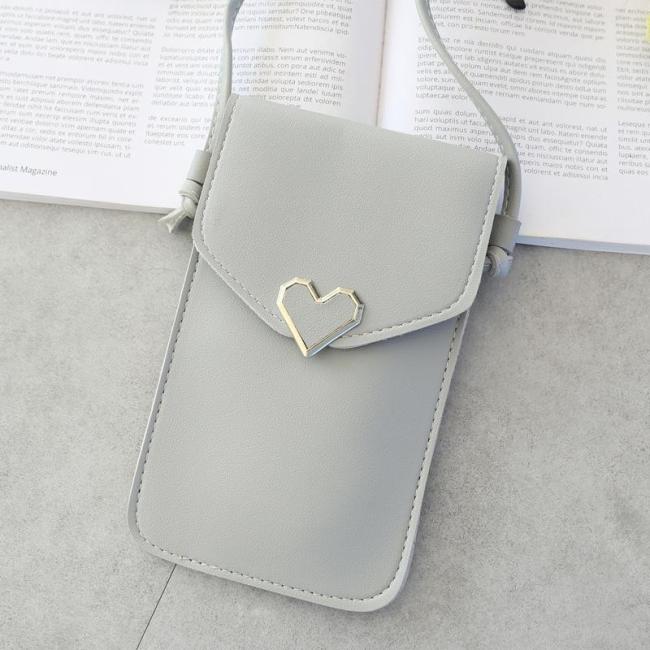 Touchable PU Leather Mobile Phone Bag