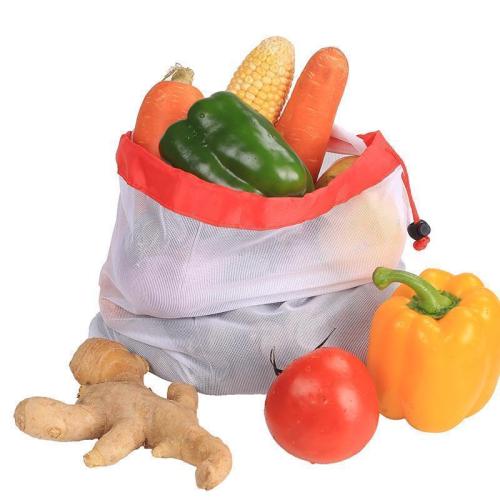 12Pcs Eco-Friendly Reusable Grocery Bags