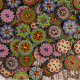100 Pcs Colorful Wooden Sewing Buttons