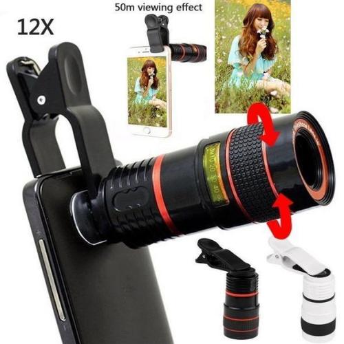 12X Zoom Telescopic Mobile Phone Lens