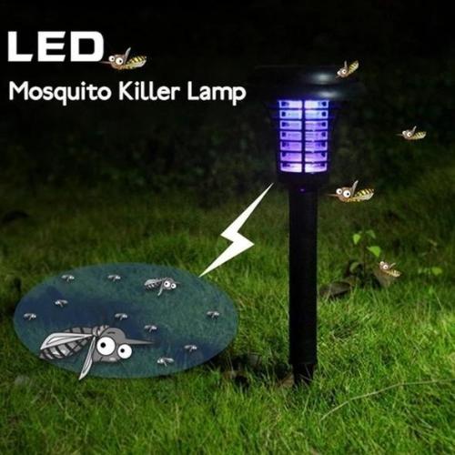 Solar ultraviolet mosquito killer lamp