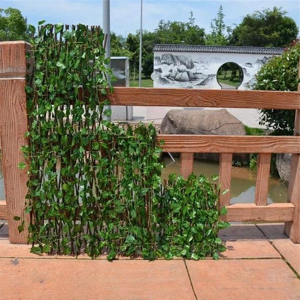 Artificial Garden Plant Fence - It won't fade