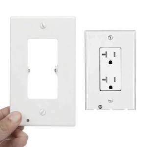 Outlet Wall Plate With LED Night Lights-No Batteries Or Wires