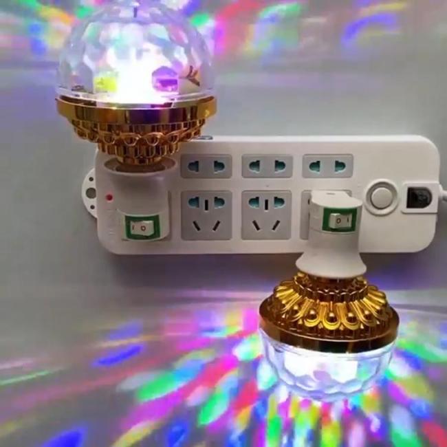 Special LED Colorful Rotating Magic Ball Light