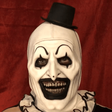 Art The Clown Mask - Halloween will be the carnival time for the clown