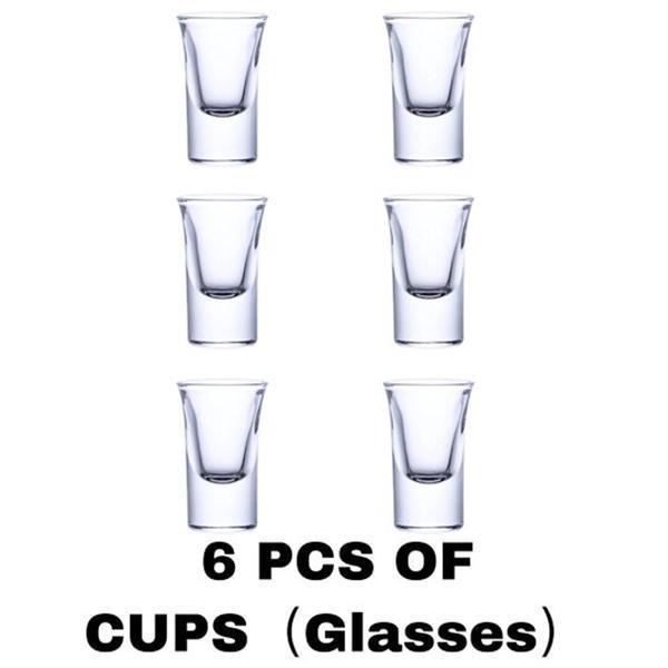 6 Shot Glass Dispenser and Holder