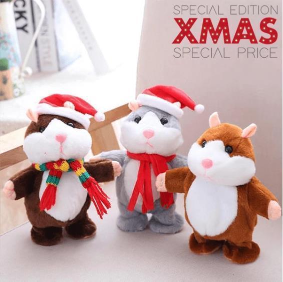Christmas specials-Talking Hamster Plush Toy