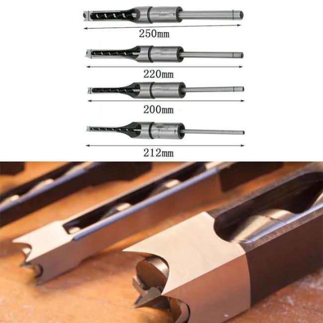 Square Wood Chisel Drill Tool