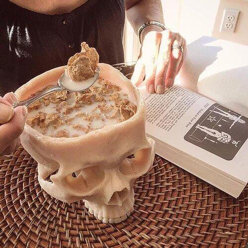 2021 hot sale human skull bowl