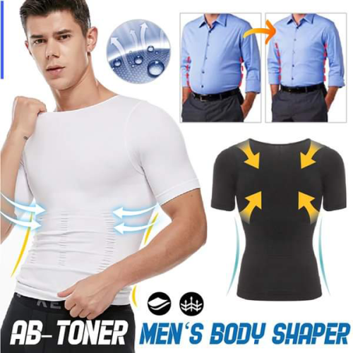 🔥2021 Men's Shaper Slimming Compression T-Shirt
