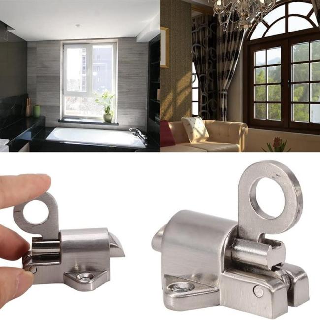 Stainless Steel Automatic Spring Loaded Latch