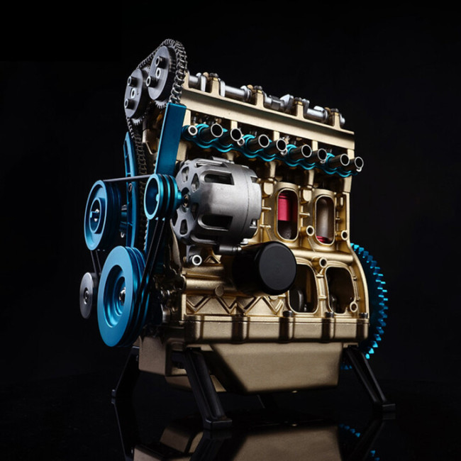 4 cylinder car engine kit adult model