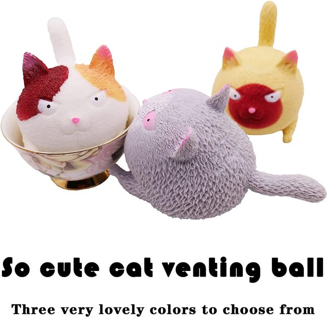 🎅(Early Xmas Sale ) Funny Cute Cat-Shaped Ball