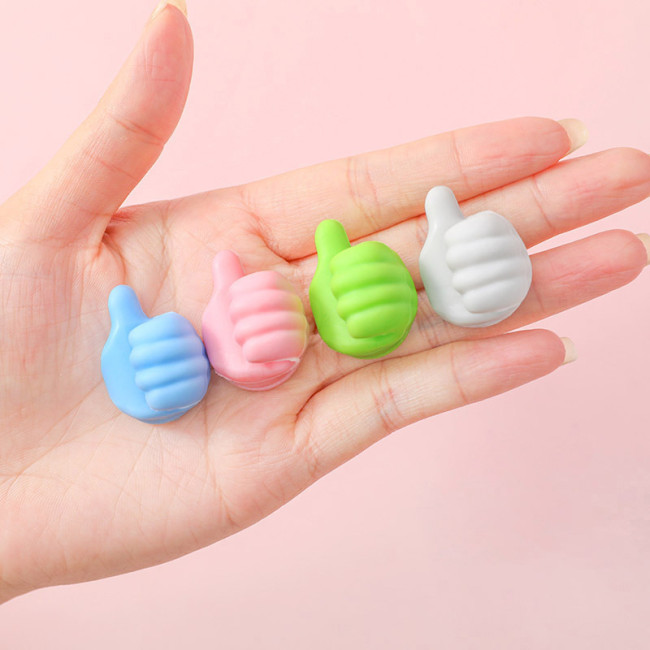 (🌲New Year Hot Sale- 50% OFF) Silicone Thumb Wall Hook👍(pack of 4)
