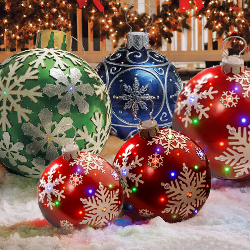 🎉Christmas pre-sale 50% off🎉Outdoor Christmas Inflatable Decoration Ball-Gold 🎈( Gift pump for last two days)