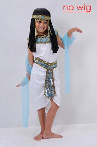 Umorden Halloween Costumes Boy Girl Ancient Egypt Egyptian Pharaoh Cleopatra Prince Princess Costume for Children Kids Cosplay