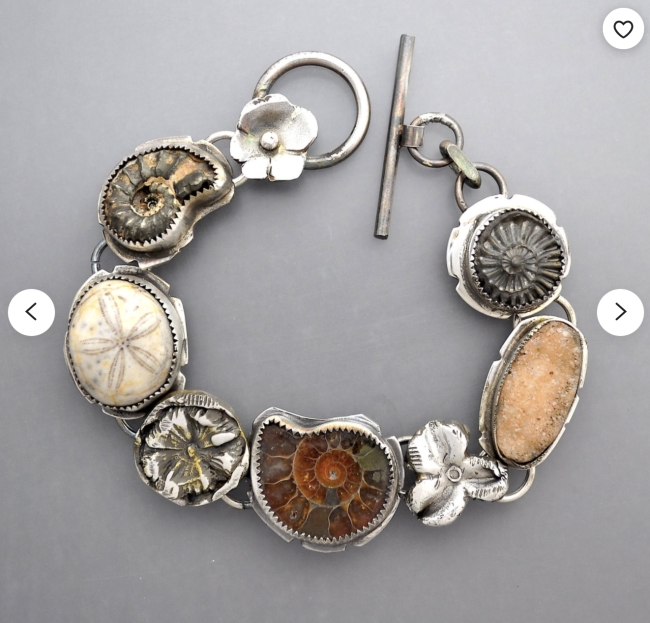Sterling Silver Natural Wonders Bracelet by Temi Kucinski