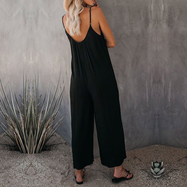 LAST DAY 50% OFF🔥Ultimate Flowy Jumpsuit with Pockets
