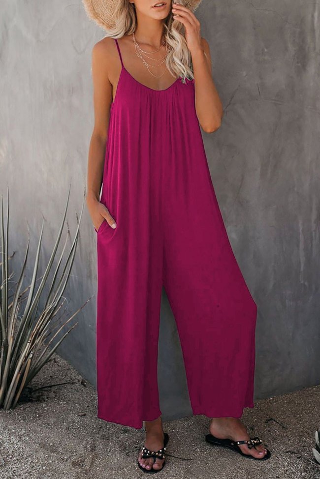 LAST DAY 50% OFF🔥Ultimate Flowy Jumpsuit with Pockets