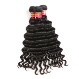 Ali Queen Hair Brazilian Hair Natural Wave Hair Extensions 10-26 inches 100% Remy Human Hair Bundles Natural Color