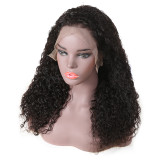 Pre Plucked Water Wave Full Lace Human Hair Wigs With Baby Hair Natural Hairline Ali Queen Hair Brazilian 130% Density Remy Hair Lace Wigs