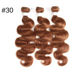 Ali Queen Hair Brazilian Remy Human Hair Weaves Bundles 613#/33#/30#/27#/99J#/BURG# Body Wave Human Hair Extension