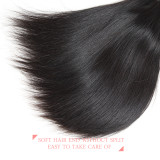 Ali Queen Hair Brazilian Straight Hair Weave Bundles 8-36 inches 100% Human Hair Bundles Remy Hair Natural Color Hair