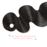 Ali Queen Hair Brazilian Body Wave Virgin Human Hair Weave Bundles Natural Color 8-34 inches 100% Human Hair Weaving