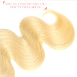Brazilian Virgin Hair Extension 613# Color 8~34 Inches 100% Unprocessed Body Wave Human Hair Weave Bundles Ali Queen Hair
