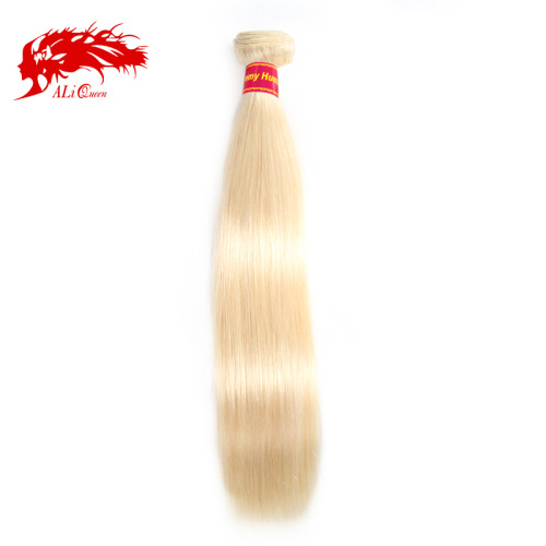 Ali Queen Hair Brazilian Remy Hair Human Weaves Bundles 613# Human Hair Extension Hair Weft