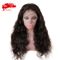 Natural Black Virgin Brazilian Body Wave 13x6 Lace Front Wig Virgin 150% Density Pre Plucked Lace Wig Human Hair Wigs