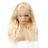 Body Wave Lace Front Wig 613# Blonde Hair Wig Human Hair Wigs 130 Density 13x6 Remy Hair Wigs