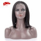 Virgin Remy Hair Short Bob Wigs Lace Front Wigs for Black Women Natural Black